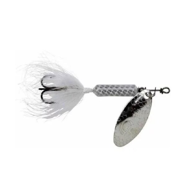 Yakima Wordens Rooster Tail Dressed 3/8oz Black Pearl