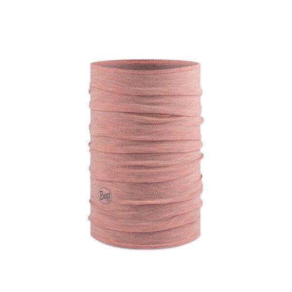 Buff Merino Wool Midweight Melange Rosewood