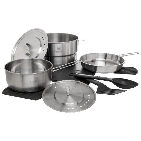 Stanley Adventure Camp Pro Cook Set Stainless 4.5L