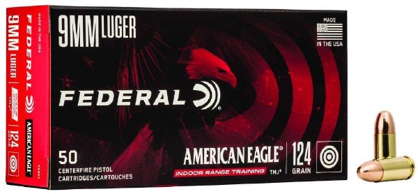Federal American Eagle 357 Sig. 125gr. Full Metal Jacket 50pk