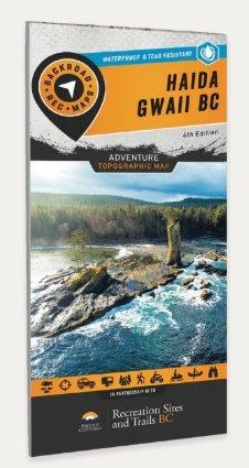 Backroad Waterproof Map Haida Gwaii