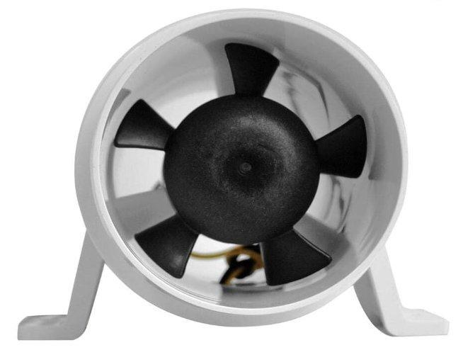 Attwood In-Line Blower 3" 12V Water Resistant White