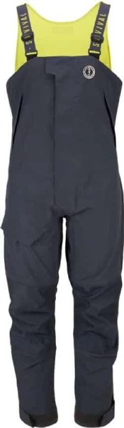 Mustang Men's Taku Waterproof Bib Pant Admiral Grey Medium