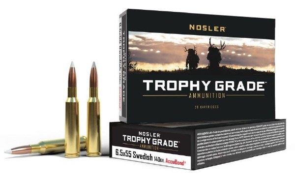 Nosler Trophy Grade 6.5x55 Swedish 140gr Accubond