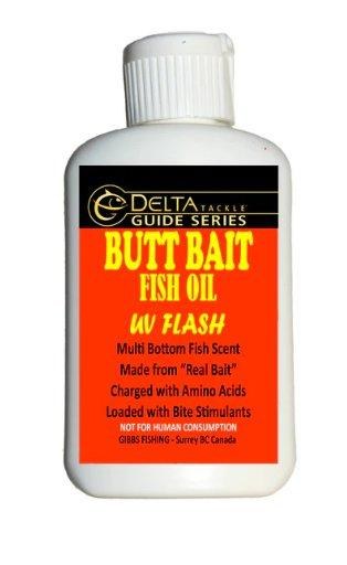 Gibbs Delta Guide Series Butt Bait Oil w/UV Flash 2oz