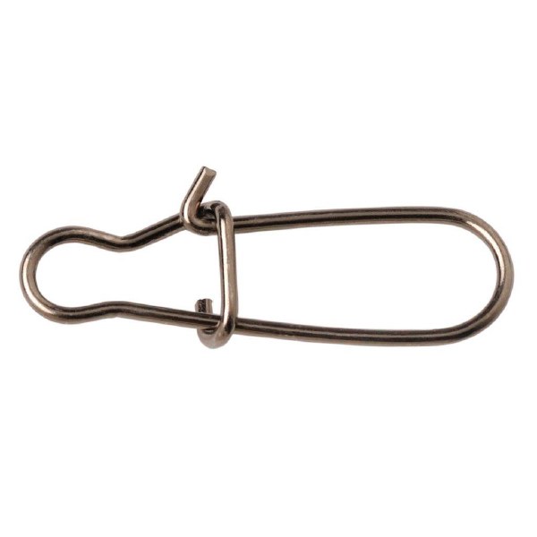 Angler Tackle Duolock Snap Swivel Sz.4 Nickel 10ct