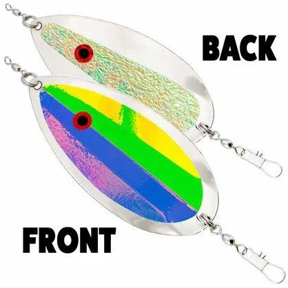 Gibbs Delta Dog Tail Dodger Silver Chartreuse Phantom