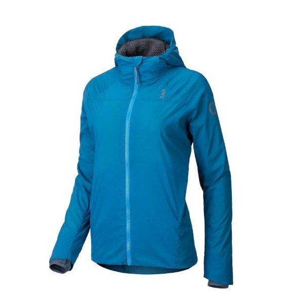 Mustang Women's Torrens Hooded Thermal Jacket Ocean Blue Small