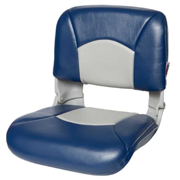 Tempress All-Weather High Back Boat Seat Blue/Grey 45607
