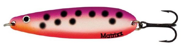 Blue Fox Matrixx Spoon 4.5" Tequila Sunrise Glow