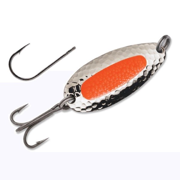 Blue Fox Pixee Spoon #2 Nickel Flo.Orange 1/4oz