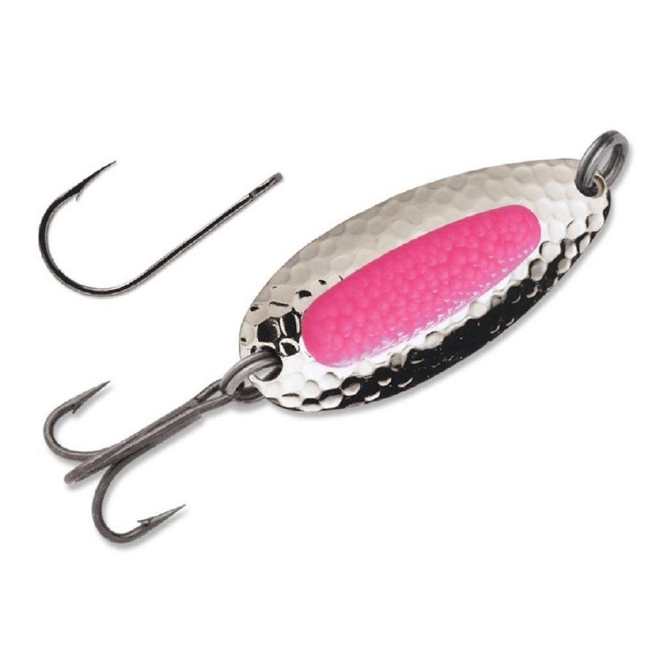 Blue Fox Pixee Spoon #3 Nickel Flo.Red 1/2oz