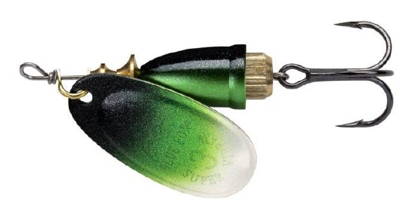 Blue Fox Classic Vibrax #2 Northern Lights Green 3/16oz