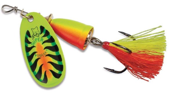 Blue Fox Classic Vibrax FoxTail #1 Firetiger 1/8oz