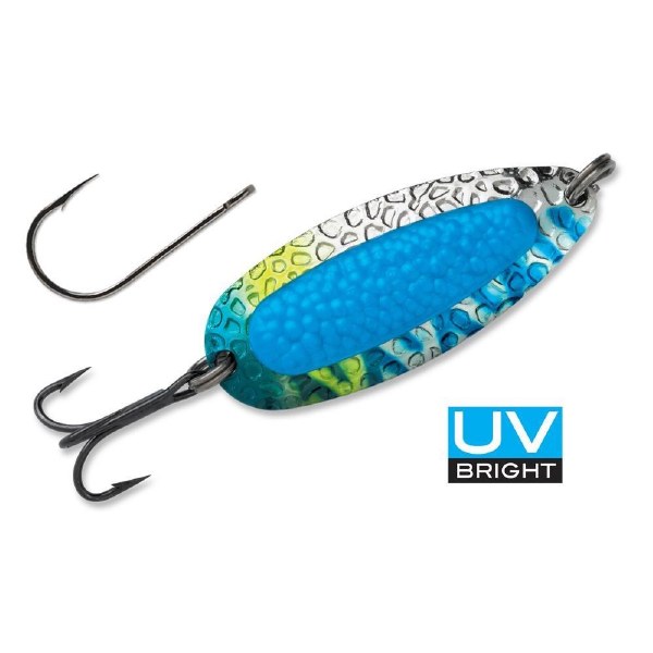 Blue Fox Pixee Spoon #4 Flo. Blue UV 7/8oz