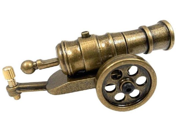 RW Minis All Metal Cannon w/Target and Plastic Shells