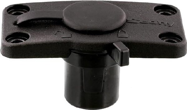 Scotty 0244L-BK Flush Deck Mount