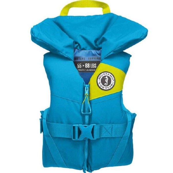 Mustang MV3560 Lil Legends Youth 55-88Lb Azure Blue