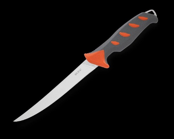 Buck Knives Hookset Fillet 6" Freshwater Orange/Grey