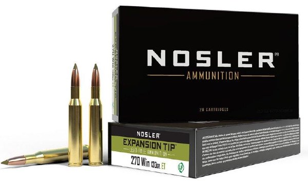 Nosler E-Tip 270 Win 130gr Expansion Tip 40031