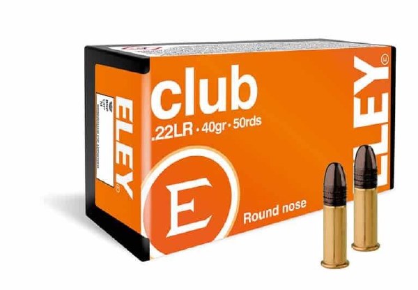 Eley Club 22 LR 40gr 50ct