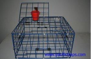 Bron's Pacific 24" Folding Steel Crab Trap with Top Open