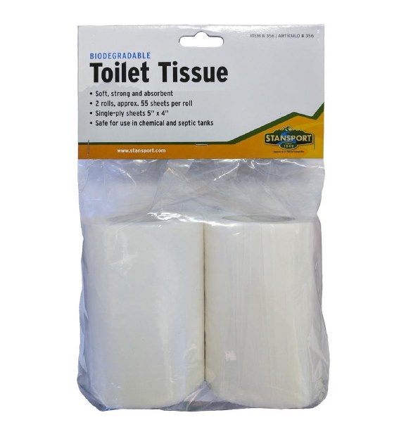 Stansport Biodegradable Toilet Tissue 2pk