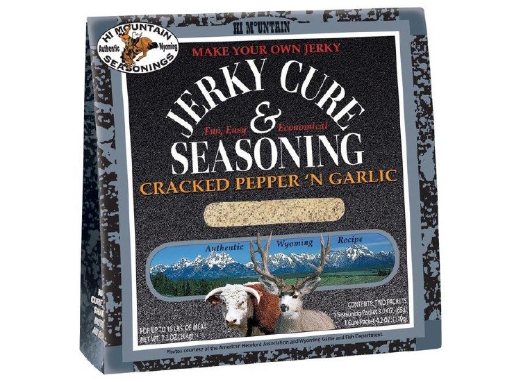 Hi Mountain Seasonings Jerky Cure Cracked Pepper n' Garlic