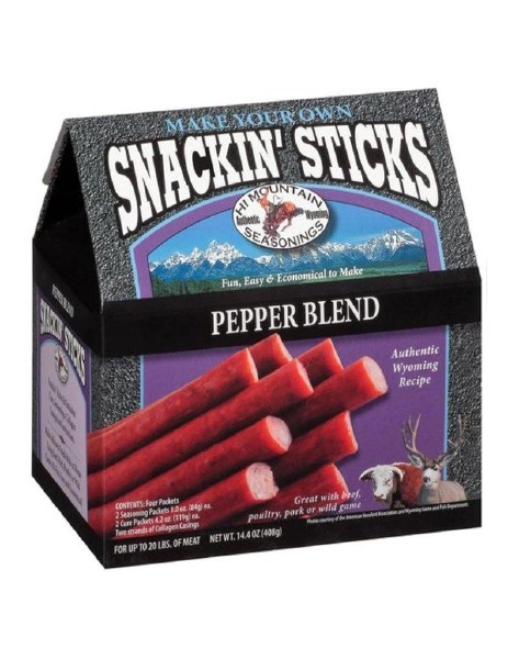 Hi Mountain Snackin Sticks Kit Pepper Blend