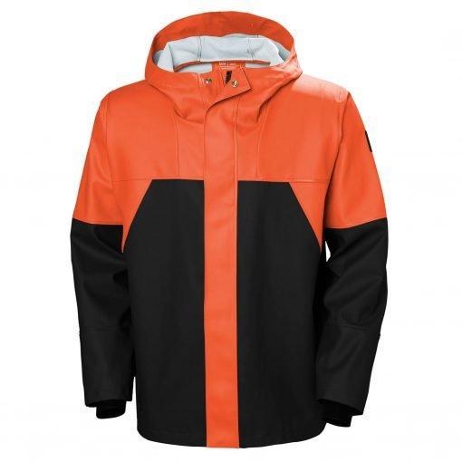 Helly Hansen Storm Jacket 70283 Dark Orange/Black Small