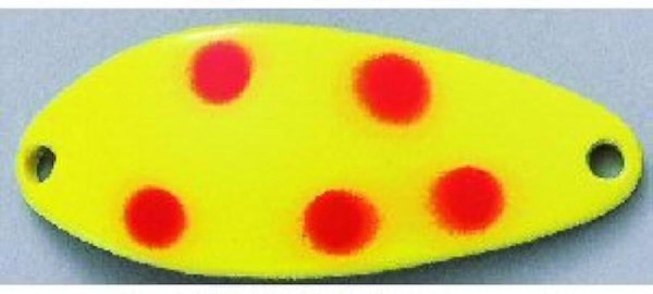 Acme Little Cleo 3/4oz Chartreuse Flourescent Dot