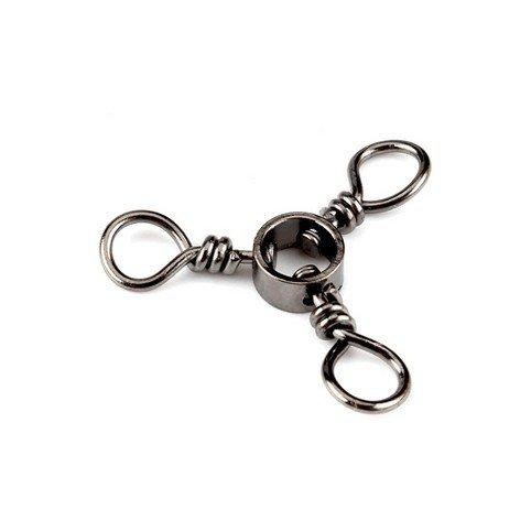 Danielson 3-Way Swivel sz.2/0 2pc Black 1800SPBLK2/0