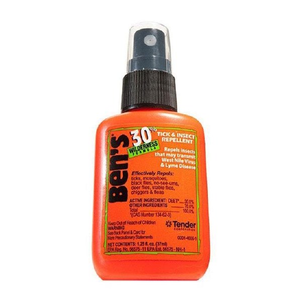 Ben's Tick & Insect Repellent 1.25ox 37mL 30 Formula