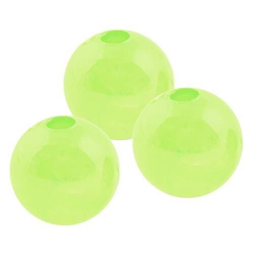 Danielson Salmon Beads Chartreuse 8mm 35ct