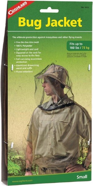 Coghlans Bug Jacket large fits up too 109 kg