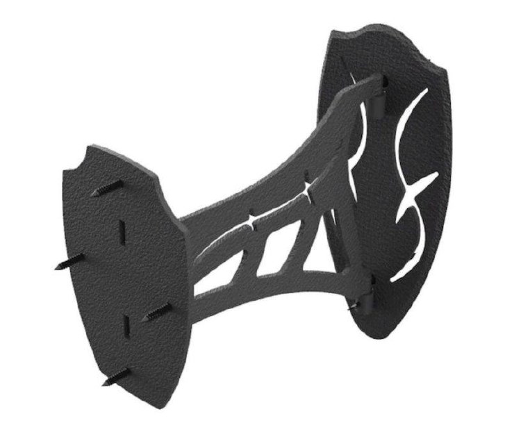 Skull Hooker Single Shoulder Mount Shoulder Hooker Black