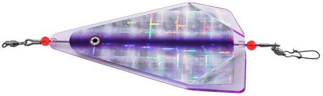 Delta Tackle Inline Flasher 8" UV Purple Haze