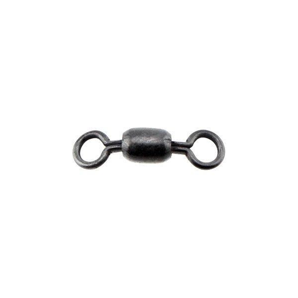 Angler Tackle Barrel Swivel sz 5 Black 8pc