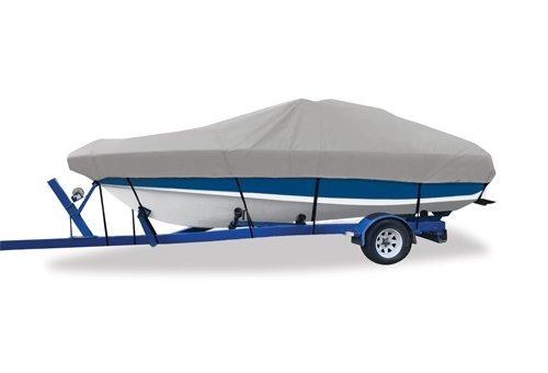 Carver Trailerable Flex-Fit Pro Boat Cover Grey 17' - 19' x 102"
