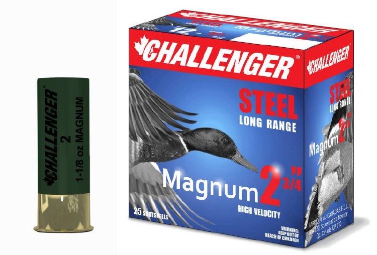 Challenger 12ga Steel #1 2.75" Magnum
