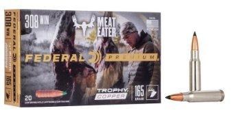 Federal Vital Shok 308win 165gr Trophy Copper