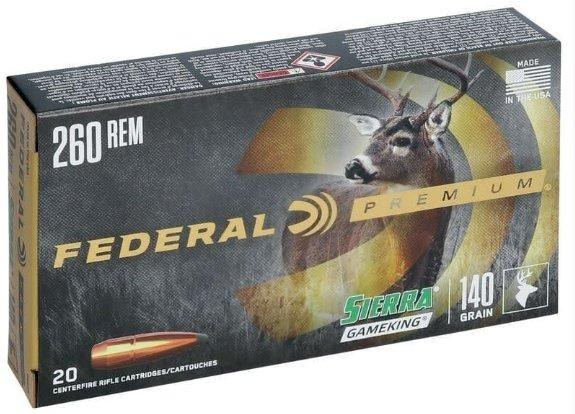 Federal Vital Shok 260 Rem 14gr Gameking
