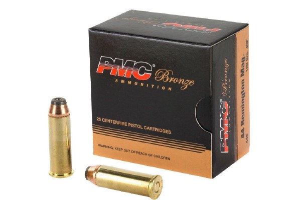PMC Bronze .44 Rem Mag 180gr JHP 25qty