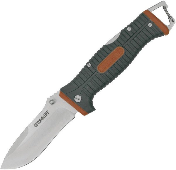 Outdoor Life Camping Pocket Knife Folder 3.75" Blade