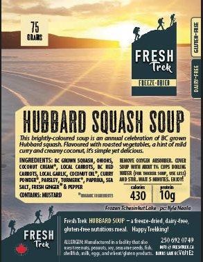 Fresh Trek Hubbard Squash Soup