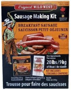 Original Wild West Seasoning Breakfast Sausage Making Kit