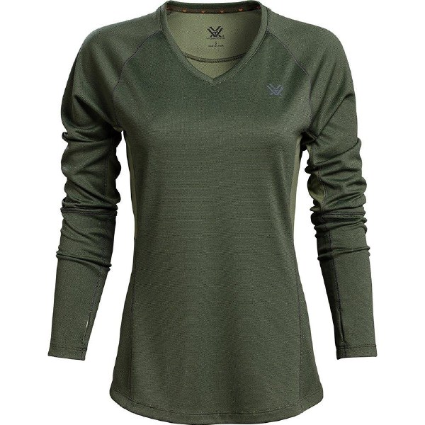 Vortex Women's Long Sleeve Rucker Rifle Green Small