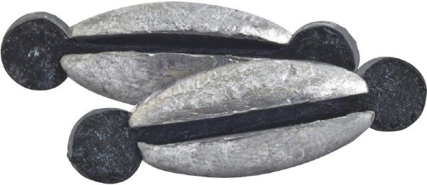 Angler Tackle PR2 Rubber Center SInker 1/2oz