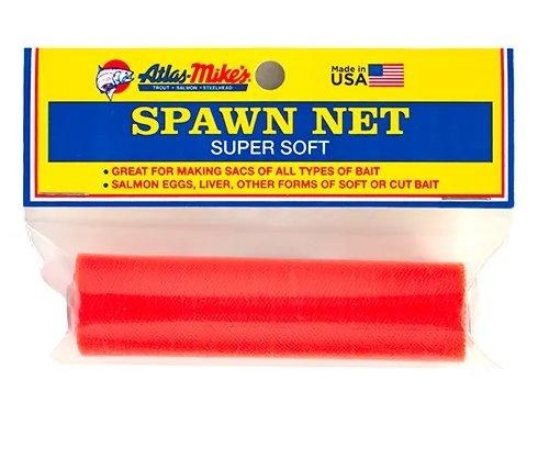 Atlas Mike's Spawn Net Super Soft 3"x16' Roll Orange