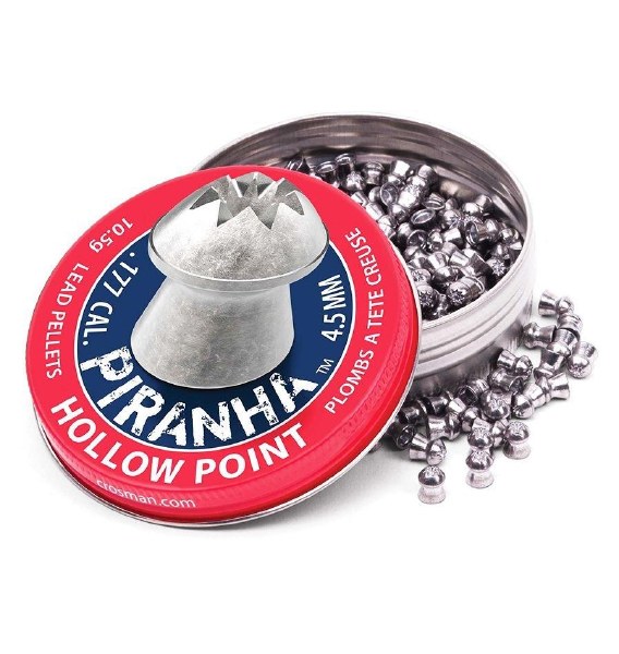 Crosman Pellets .177cal Piranha 10.5gr 400ct